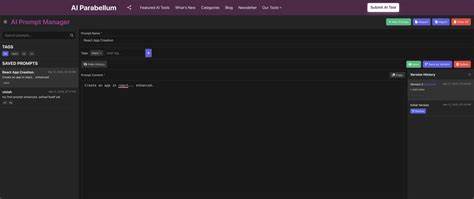 Show HN: I Built a Simple Prompt Manager to Organize AI Prompts with Windsurf