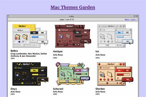 Mac Themes Garden