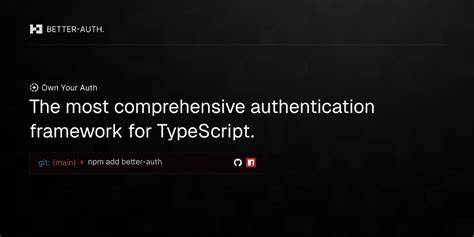 Launch HN: Better Auth (YC X25) – Authentication Framework for TypeScript