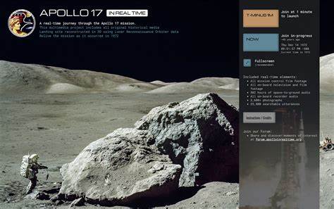 Apollo 17 in Real-Time