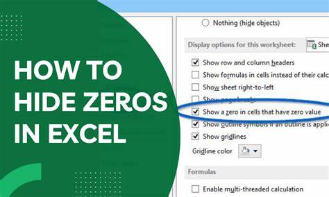 Hide Zeros for Users