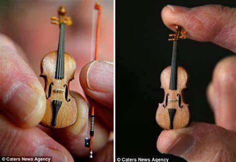 Scientists Create 'Worlds' Smallest Violin'