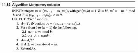 Short Note on Montgomery Reduction: Why Operating Modulo B?