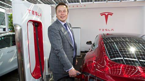 Tesla Stock Gains as Elon Musk Goes to Saudi Arabia