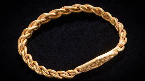 Rare Viking Gold Arm-Ring Discovered on Isle of Man