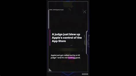 A judge just blew up Apple's control of the App Store