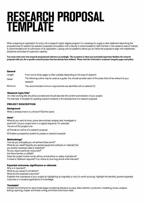 How to write a research proposal