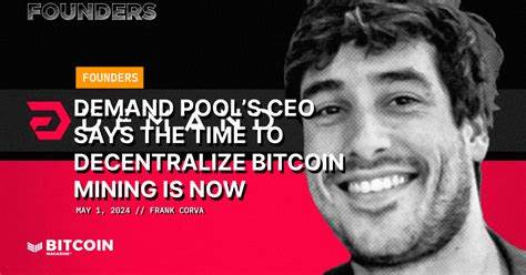 DEMAND Pool’s CEO Says The Time To Decentralize Bitcoin Mining Is Now