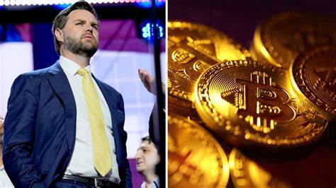 JD Vance: Bitcoin surges but big tech has reason to fear him - Yahoo News UK
