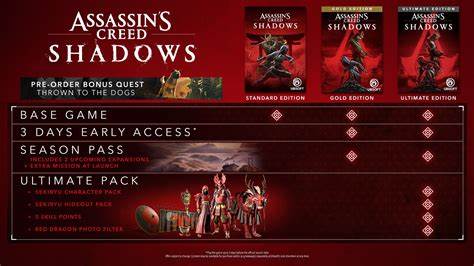 Ubisoft Reveals Post-Launch Road Map for Assassin's Creed Shadows