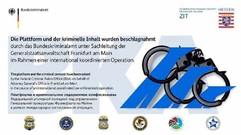 $25 million confiscated by German authorities in takedown of Hydra dark web marketplace