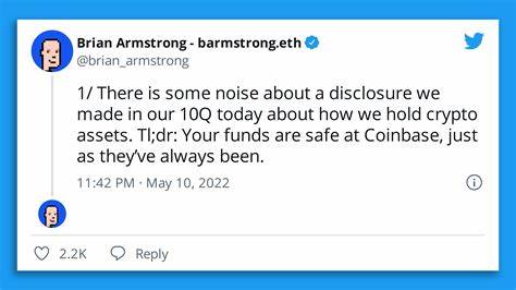 Coinbase addresses risk disclosure as shares plunge - Axios
