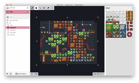 Ogmo – free, open source, 2D level editor