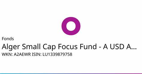Alger Small Cap Focus Fund – A USD ACC
