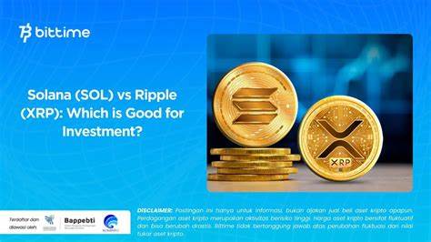 Ripple (XRP) or Solana (SOL)? Veteran Trader Wonders Which Offers Greater Investment Potential