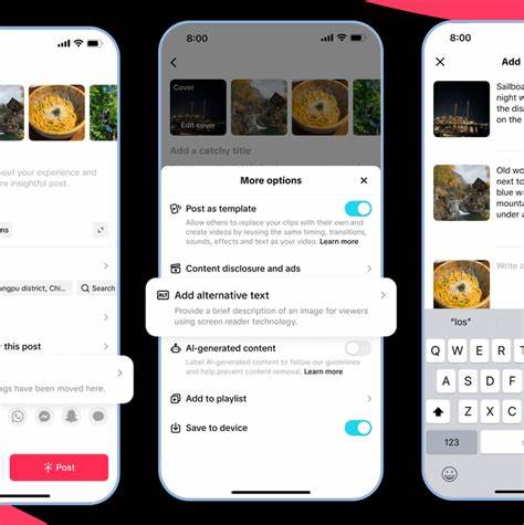 TikTok is using AI-generated alt text to describe photos