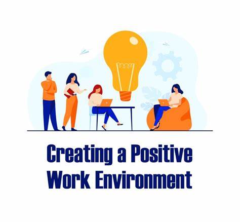 How can project managers create a positive work environment?