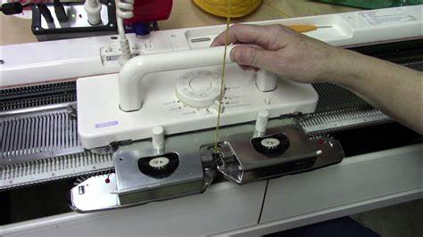 Using the Silver Reed SK840 Knitting Machine
