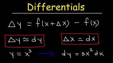 From Differentials to Derivatives