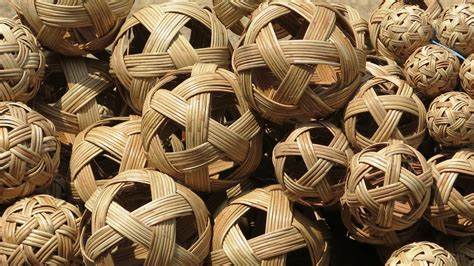 Myanmar's chinlone ball sport threatened by conflict and rattan shortages