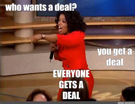 Trading Day: Do you want to make a deal?