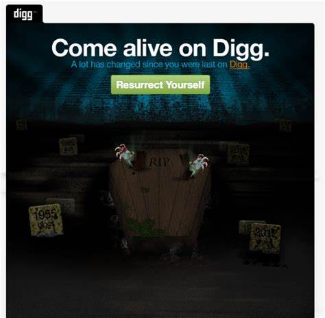 Digg is trying to come back from the dead with a reboot