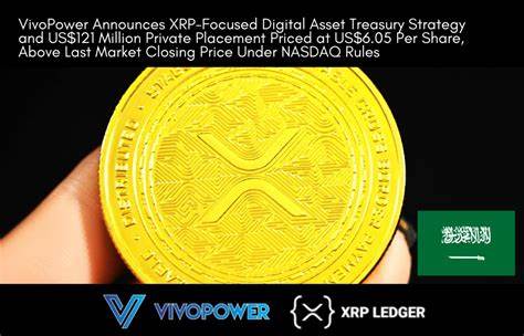 VivoPower International PLC: VivoPower Announces XRP-Focused Digital Asset Treasury Strategy and US$121 Million Private Placement Priced at US$6.05 Per Share, Above Last Market 