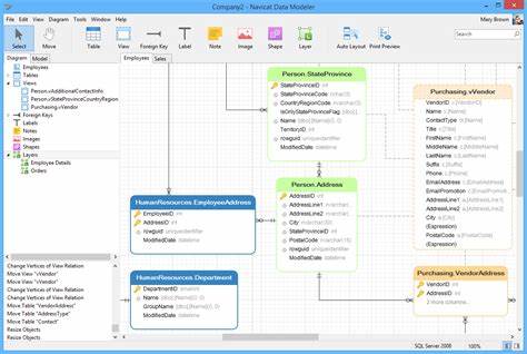 Show HN: A free and open source oline database modeling editor