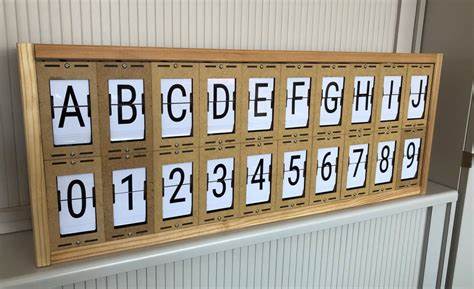 Open-source split-flap display by Scott Bezek