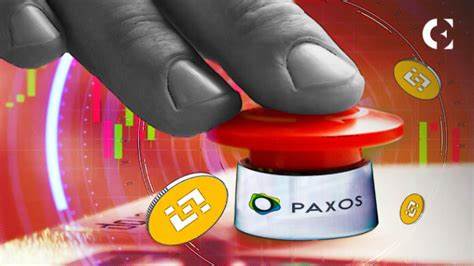 Regulator Orders Crypto Firm Paxos to Stop Issuing Binance Stablecoin