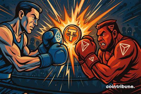 TRON Sets New USDT Record as It Closes In on Ethereum’s Lead