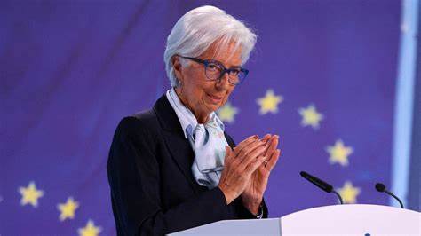 EZB Zinssenkung: Europäische Zentralbank um Christine Lagarde wird wohl Leitzins erneut senken