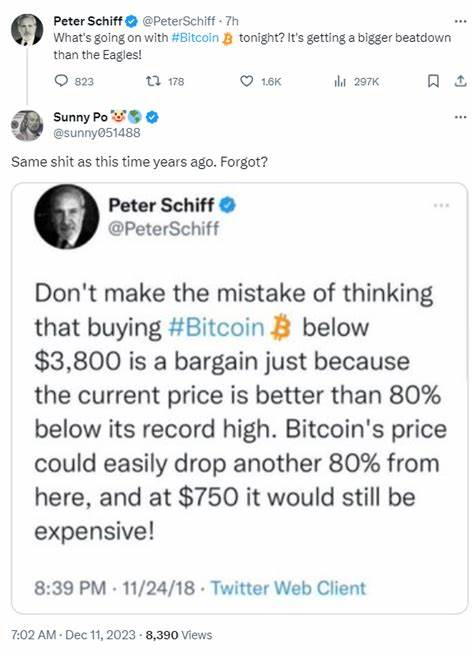 Peter Schiff's Bitcoin Rejection Is No Surprise—But The Economist Once Called Dogecoin A 'Superior' Cryptocurrency