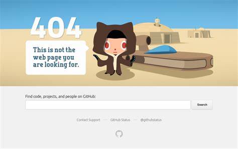 Creating a custom 404 page for your GitHub Pages site