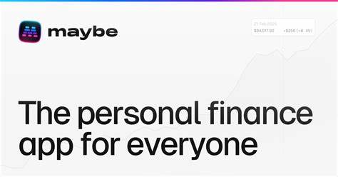 Maybe: The personal finance app for everyone