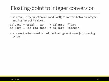 Fast limited-range conversion between ints and floats