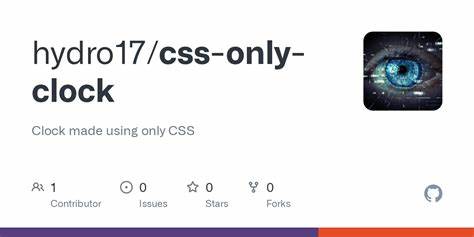 CSS Only Clock?
