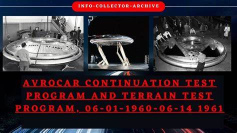 Avrocar Continuation Test and Terrain Test Program [06/01/1960-06/14/1961] [video]