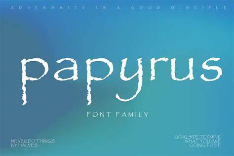 Show HN: Papyrus Font Designer – Create Beautiful Text Designs Online