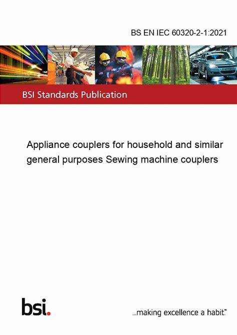 IEC 60320 – Appliance couplers for household and similar general purposes