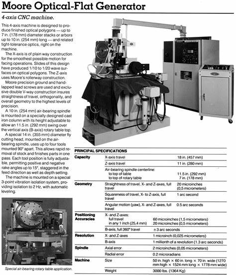 Ceramic optical diamond turning machine: design and development 1999 [pdf]