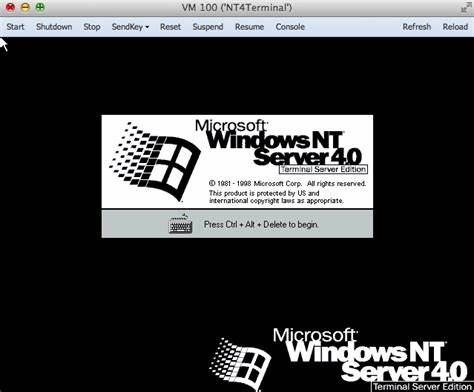 How to Install Windows NT 4 Server on Proxmox