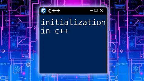Initialization in C++ is seriously bonkers