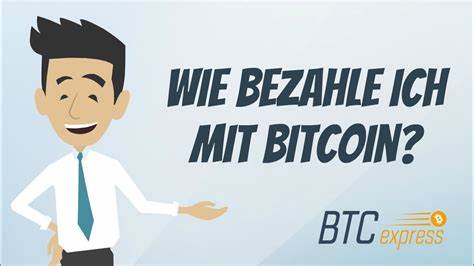 Wie bezahle ich mit Bitcoin?