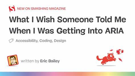What I Wish Someone Told Me When I Was Getting into ARIA