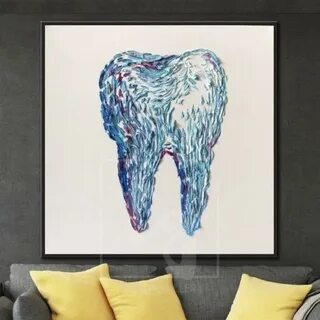Oil Paintings at the Dentist's Office