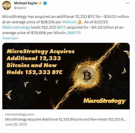 MicroStrategy suspends new Bitcoin purchases, holding almost 500,000 Bitcoin - TheStreet