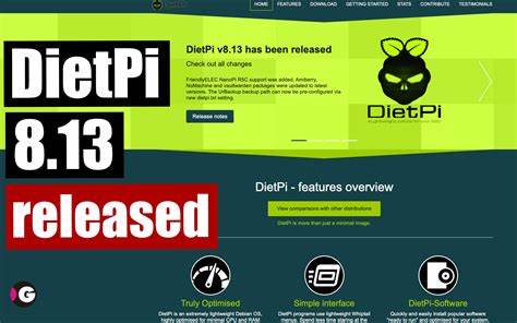 DietPi released a new version v9.13