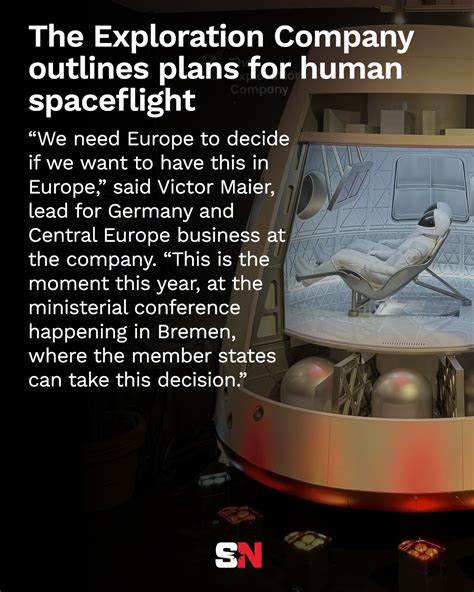 The Exploration Company outlines plans for human spaceflight – SpaceNews
