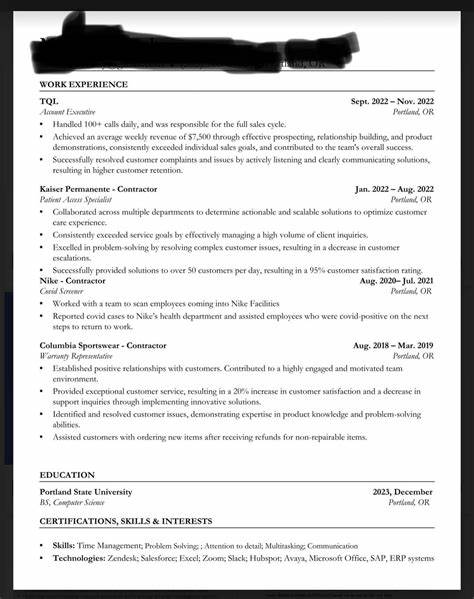 He who submits a resume has lost
